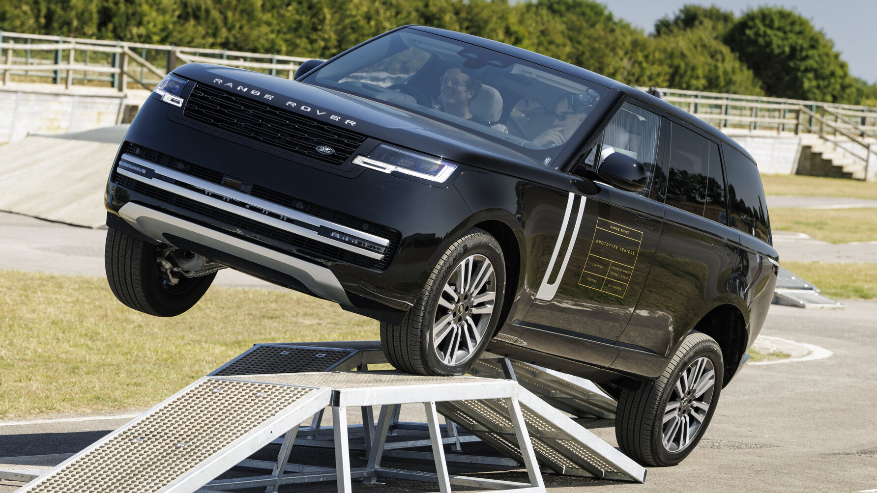 Range Rover Electric at Goodwood