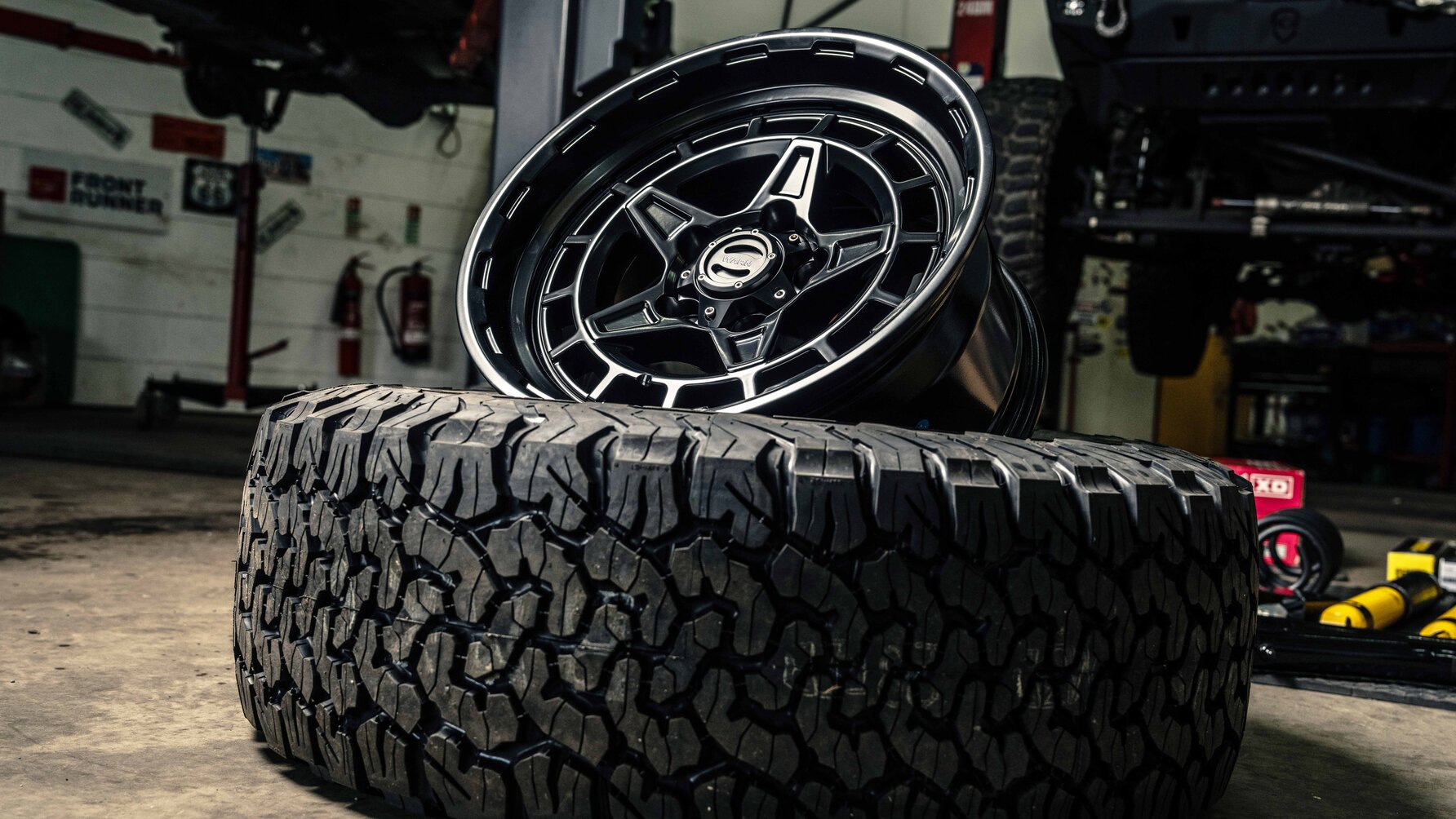 Step 1: wheels and tyres