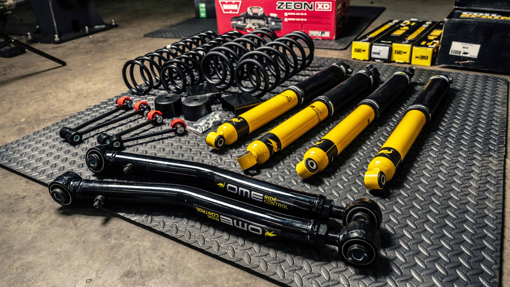 Step 3: suspension
