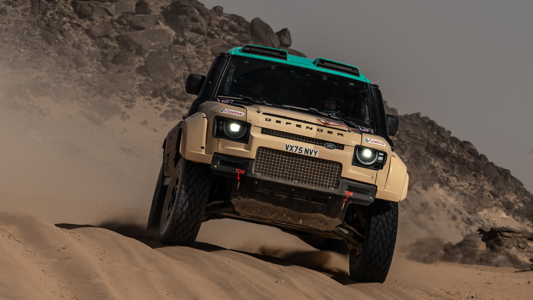 Defender Dakar 2026 Stage 12