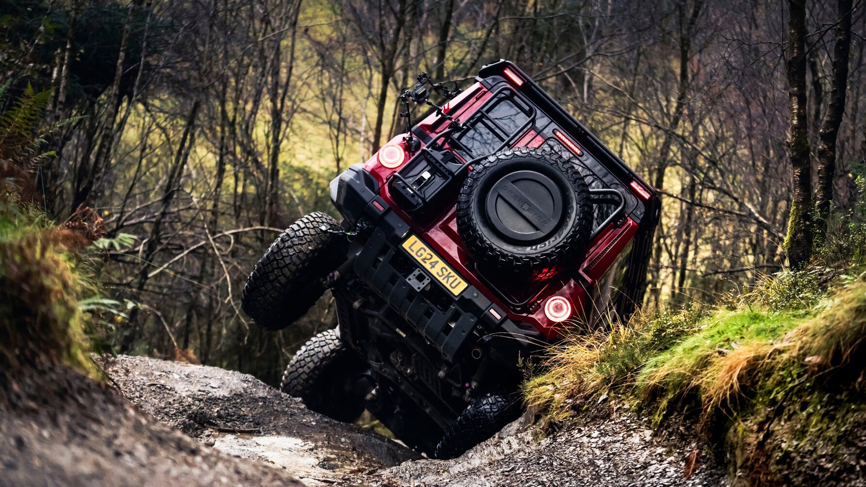 Full tilt! Big Trucks 