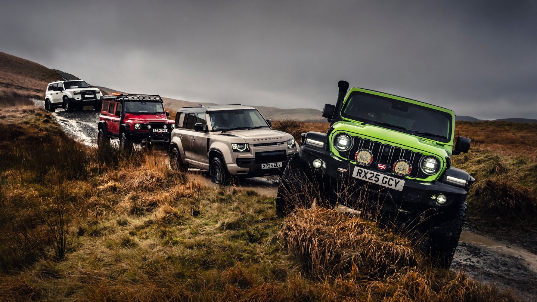 Full tilt! Big Trucks 