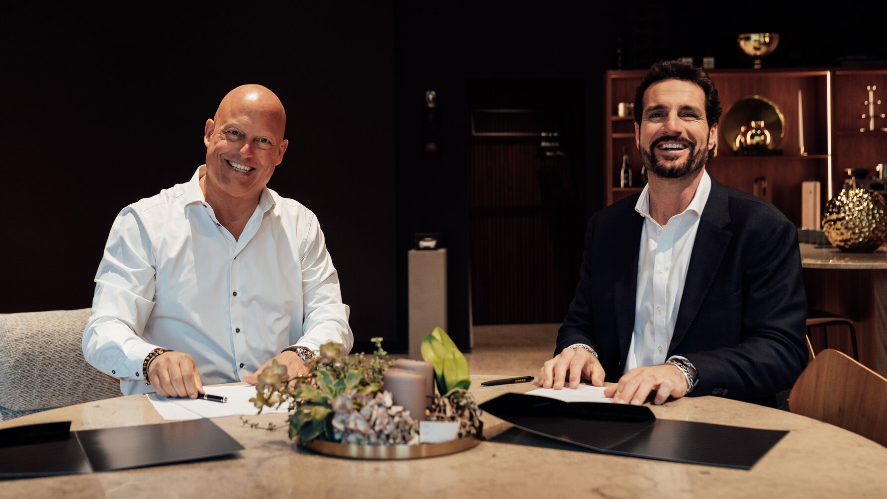 Christian von Koenigsegg and Luca Betti