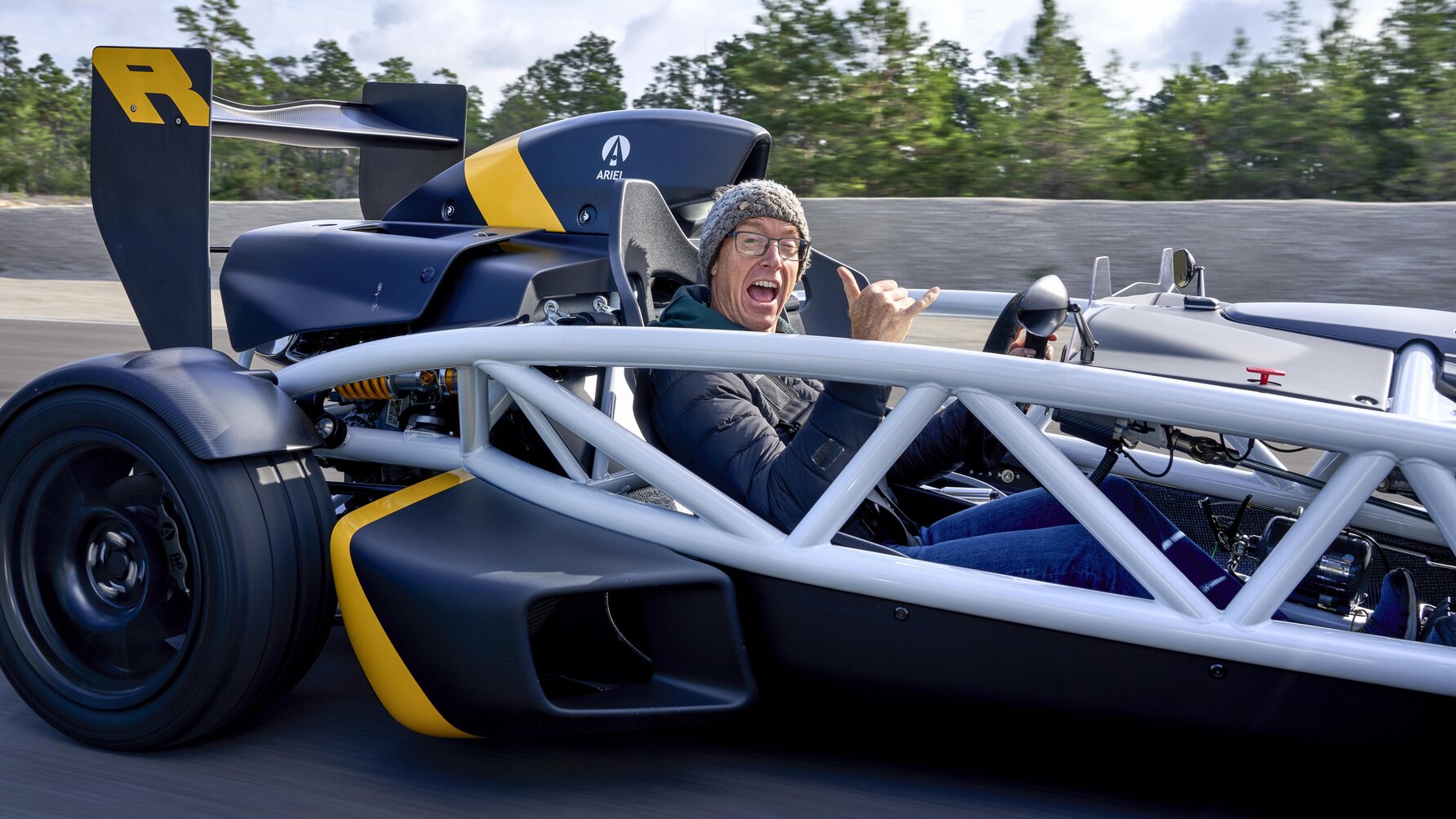 Ariel Atom Ollie Marriage driving
