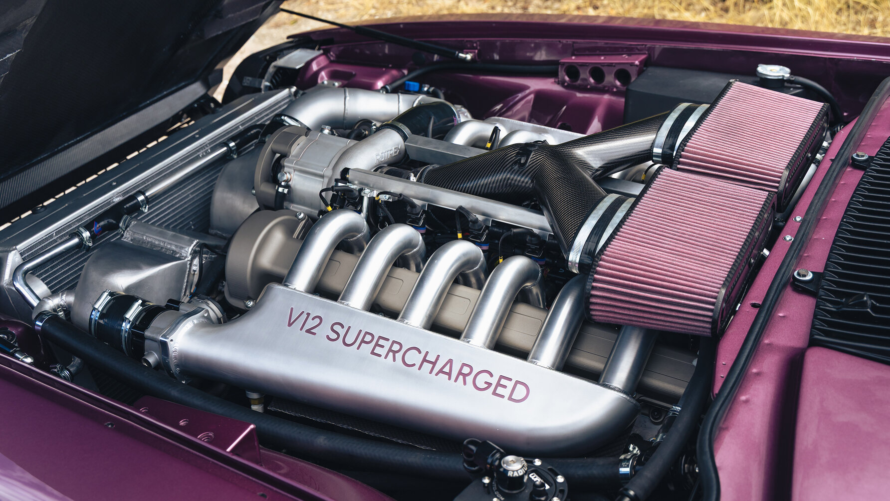 TWR Supercat V12 engine
