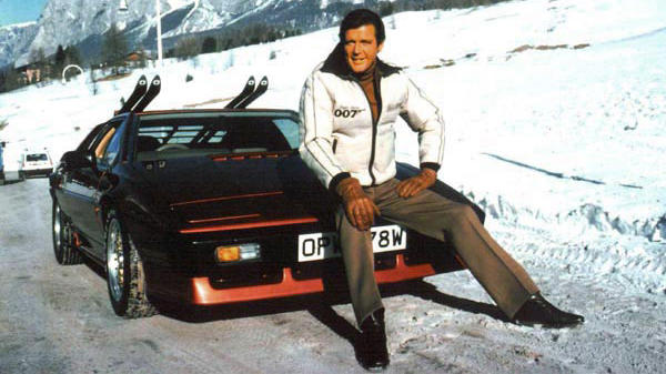 Roger Moore Copper Fire Lotus Esprit Turbo