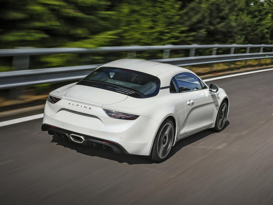 Alpine A110 rear quarter