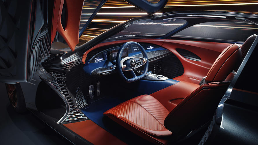 This is the Genesis Essentia concept Top Gear