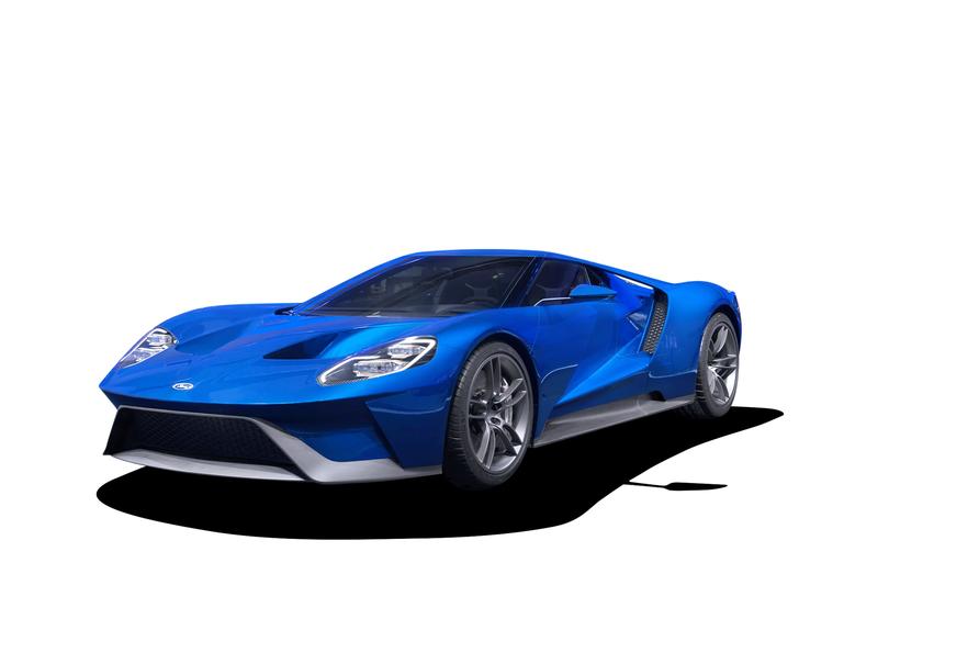 Cut out of Ford GT
