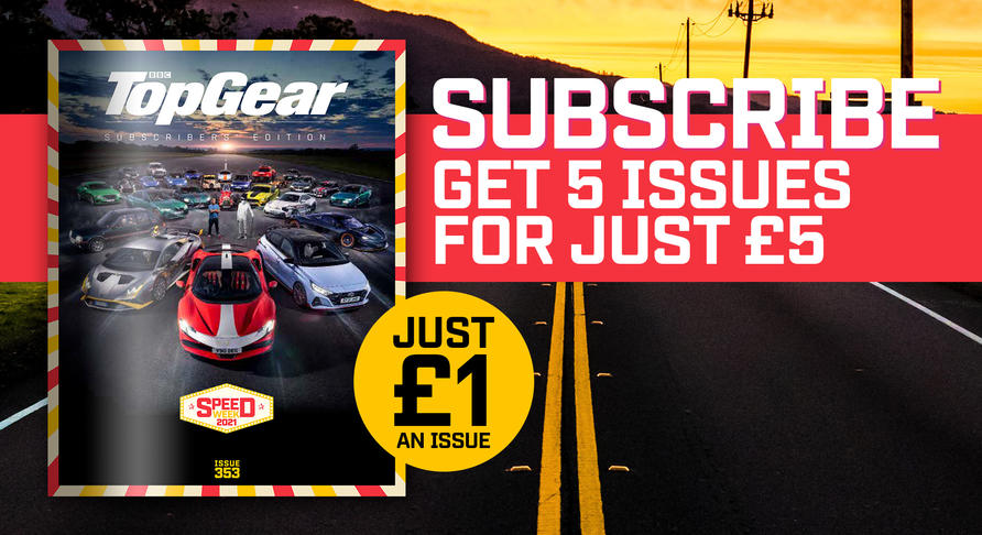 Top Gear Magazine Subscription Promotion