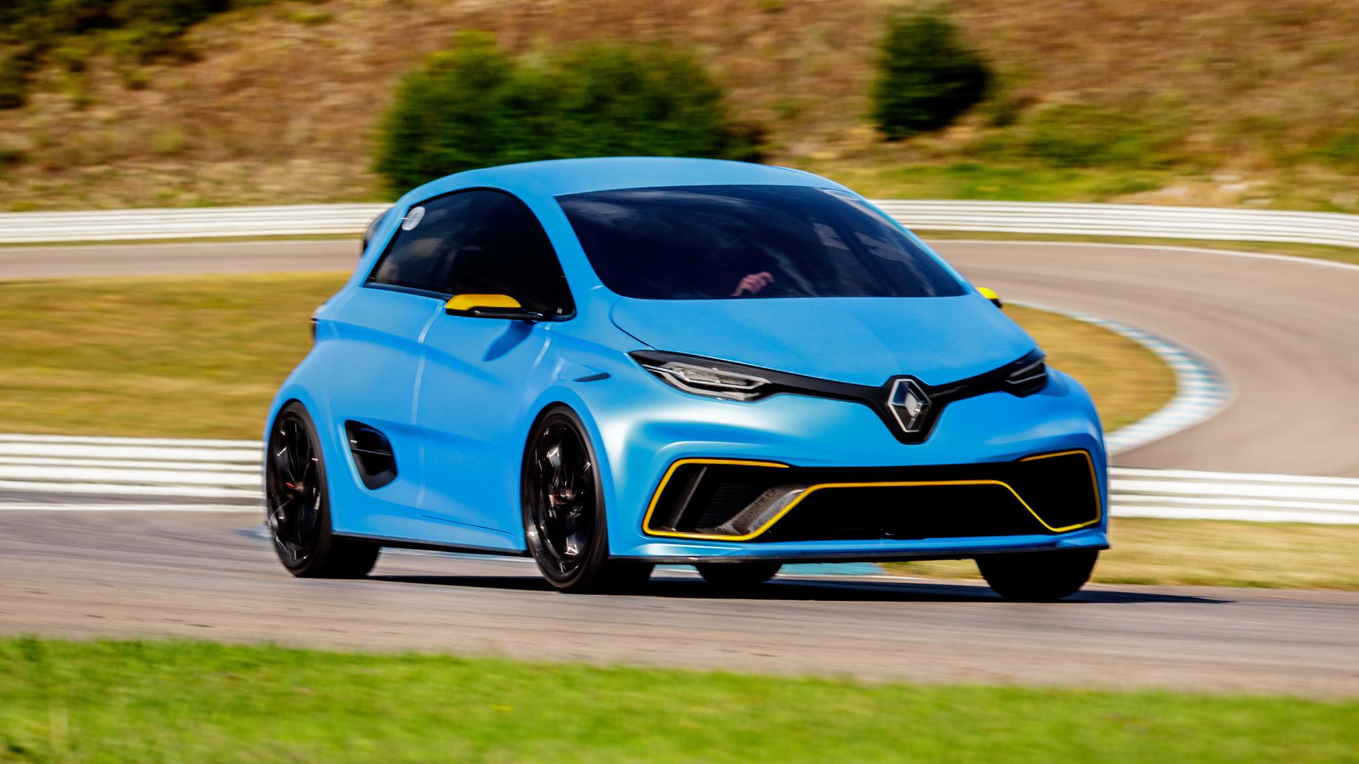 Renault Zoe e-Sport front quarter