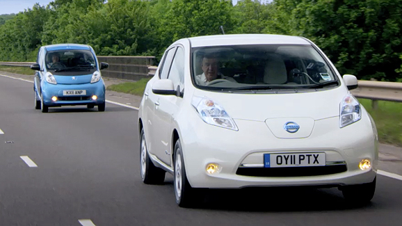 Top gear on sale nissan leaf